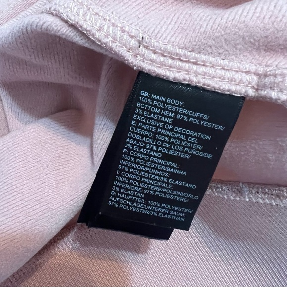 NORTH FACE Alphabet City Women's Full Zip Track Jacket Blush Pink Medium - Picture 13 of 15